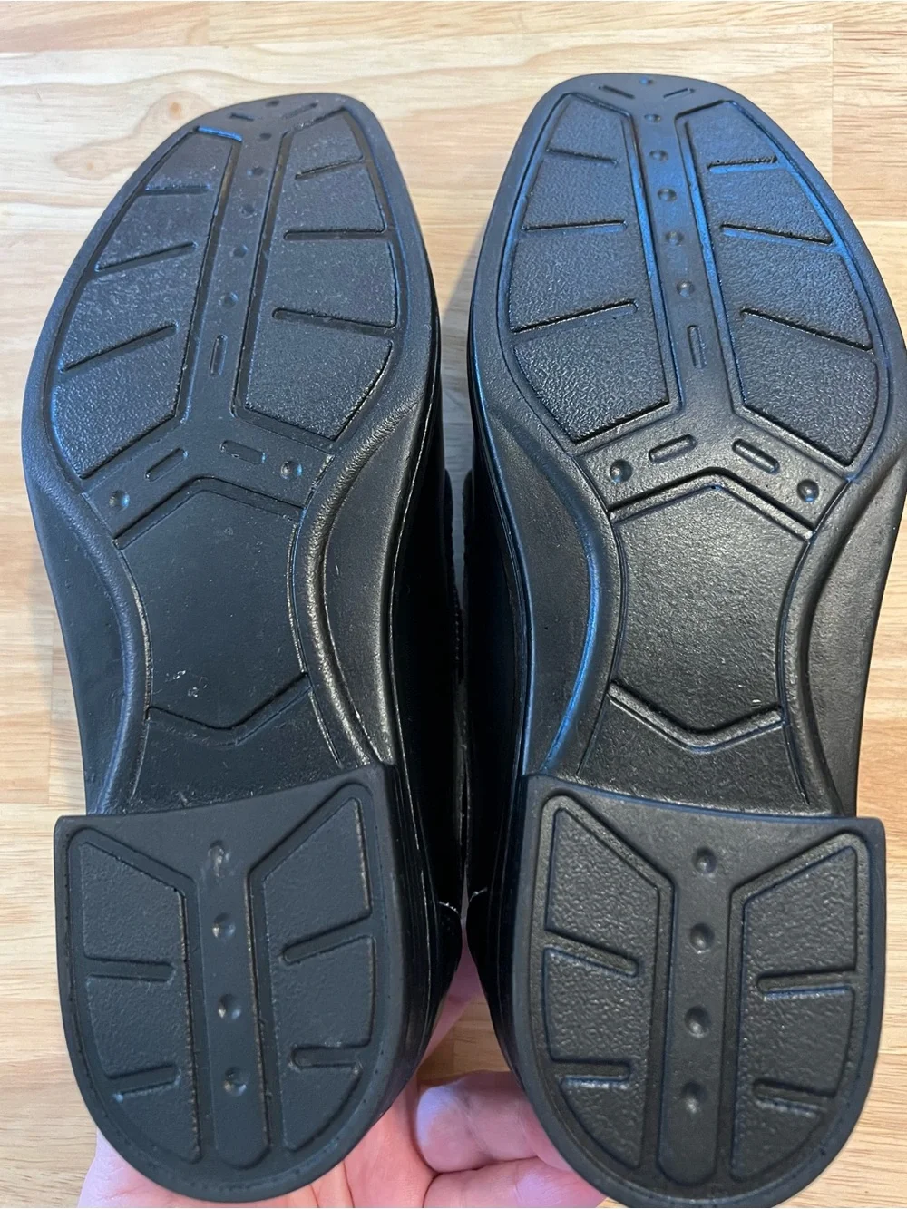 Deer Stags Boys Black Slip-On Dress Shoes Size 5M Square toe